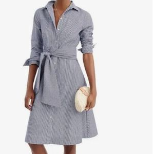 NEW J. Crew Cotton Shirtdress